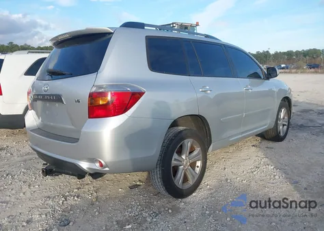 2008 Toyota Highlander Sport z USA, uszkodzony, nr VIN JTEDS43AX82024258